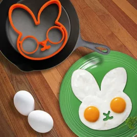 Hasenförmige Eierpfanne