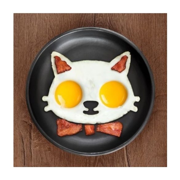 Katzenförmige Spiegelei- und Pfannkuchenform