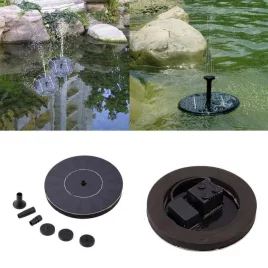 Solarbetriebener Gartenbrunnen, Gartenspringbrunnen
