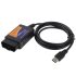 Universeller Fehlercodeleser USB OBD2 Autodiagnosegerät