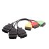 FiatEcuScan MultiEcuScan Adapter 3 Kabel Motor, ABS, Airbag, Servolenkung