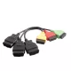FiatEcuScan MultiEcuScan Adapter 3 Kabel Motor, ABS, Airbag, Servolenkung