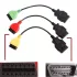 FiatEcuScan MultiEcuScan Adapter 3 Kabel Motor, ABS, Airbag, Servolenkung