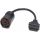 9-Pin Deutsch J1939 (Weiblich) zu OBD OBD2 (Weiblich) Adapter LKW-Diagnosekabel