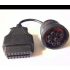 9-Pin Deutsch J1939 (Weiblich) zu OBD OBD2 (Weiblich) Adapter LKW-Diagnosekabel