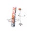 Kasei CG415Q52 51,7 cm³ 1,3 kW Motorsense, Fadenkopf, Schultergurt, Schneidscheibe, EU-5-Motor