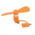 2-in-1 Mini-Ventilator für Android, iPhone 5S, 6S, 6S Plus