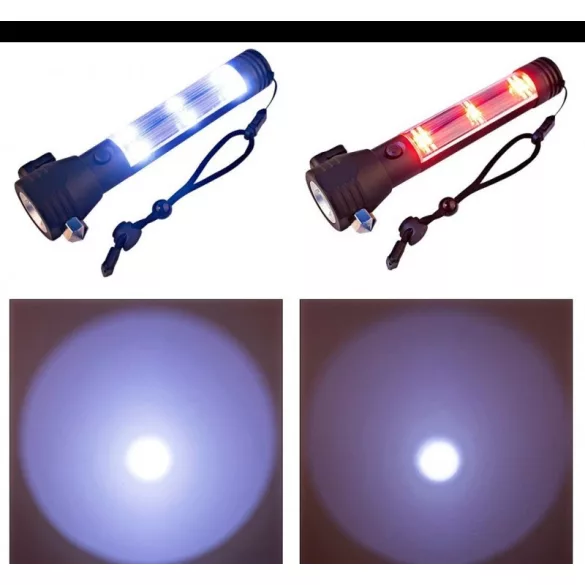 Multifunktionale Solartaschenlampe, Handy-Ladegerät