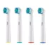 Oral B-kompatible Zahnbürstenköpfe Ersatzköpfe 1 Packung 4 Stück