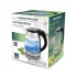 Eleganter Elektrischer Wasserkocher aus Glas mit LED-Lichteffekten 1,7 L Yosemite - Esperanza - EKK012