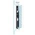 Esperanza TV-Wandhalterung 14"-50" mit Rollen - ERW010
