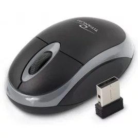   Titanum kabellose 2.4GHz optische Maus mit 3D USB-Anschluss - schwarz