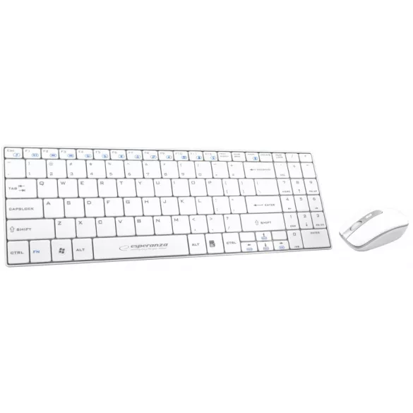 Esperanza kabelloses Maus- und Tastatur-Set mit USB-Empfänger 2,4GHz