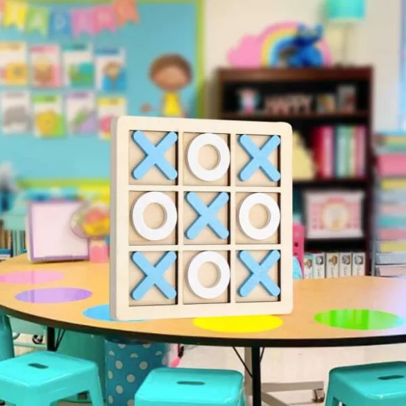 EksiOksi - Tic-Tac-Toe-Spiel aus Holz