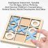 EksiOksi - Tic-Tac-Toe-Spiel aus Holz