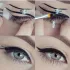 Eyeliner, Schablone für Lidstrich