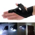 Leuchtende LED-Handschuhe