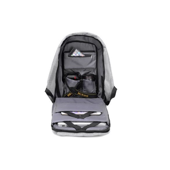 Multifunktionaler diebstahlsicherer Rucksack