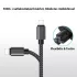 Extra robustes 1-Meter Lightning iPhone Schnelllade- und USB-Datenkabel