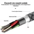 Extra robustes 1-Meter Lightning iPhone Schnelllade- und USB-Datenkabel