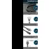 Extra robustes 1-Meter Lightning iPhone Schnelllade- und USB-Datenkabel