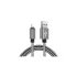 Extra robustes 1-Meter Lightning iPhone Schnelllade- und USB-Datenkabel