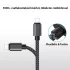 Extra robustes 1-Meter Lightning iPhone Schnelllade- und USB-Datenkabel