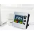 Multifunktionale Wetterstation mit LCD-Display und Tischuhr