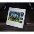 Multifunktionale Wetterstation mit LCD-Display und Tischuhr