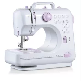 Mini-Nähmaschine mit Zubehör