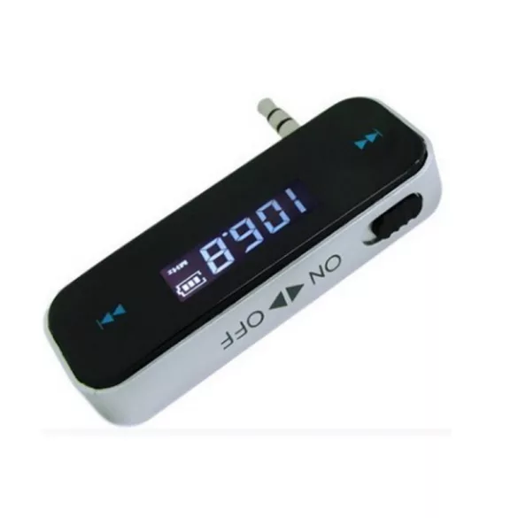FM-Transmitter wiederaufladbar - Sicher Anrufe entgegennehmen und kabellos Musik im Auto hören.