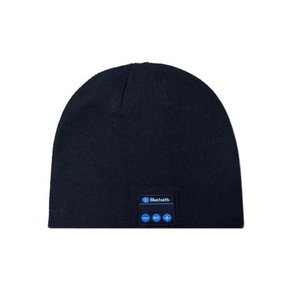 Schwarze Bluetooth-Mütze - Musik einfach auch in den Wintermonaten hören.