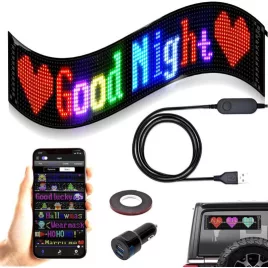 Programmierbares LED-Display für Autos