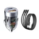 120 W Auto-Ladegerät-Set, Zweifach-Auto-Ladeadapter + Ladekabel