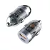 120 W Auto-Ladegerät-Set, Zweifach-Auto-Ladeadapter + Ladekabel