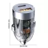 120 W Auto-Ladegerät-Set, Zweifach-Auto-Ladeadapter + Ladekabel