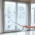 Selbstklebendes Fliegengitter für Fenster (150 x 200 cm)