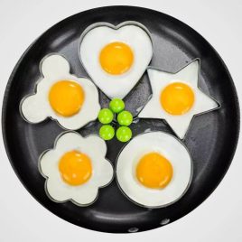 Eierpfannenform (5er-Set)