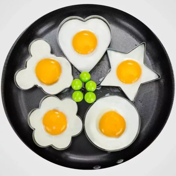 Eierpfannenform (5er-Set)