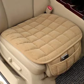   Sitzschutz Sitzkissen, Autositzkissen, atmungsaktives Sitzschutzkissen Plüsch, rutschfest