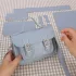 DIY Ledertasche, Handgemachte Leder-Umhängetasche