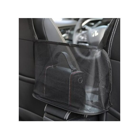Schwarzes Auto-Netzaufbewahrungssystem