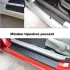 3D Carbon Verschleißschutzfolie für Türschwelle (4 Stk.)
