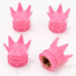   KING Ventilkappe, Kronenförmige Ventilkappe (für Auto, Fahrrad)