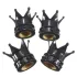 KING Ventilkappe, Kronenförmige Ventilkappe (für Auto, Fahrrad)