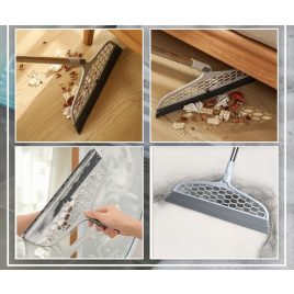 Besen-Wischmopp mit Gummibeschichtung