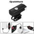 USB-aufladbares LED-Fahrradlicht-Set