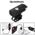 USB-aufladbares LED-Fahrradlicht-Set