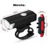 USB-aufladbares LED-Fahrradlicht-Set