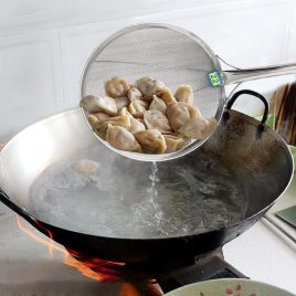 Metallsieb-Löffel, Pasta- und Frittierlöffel